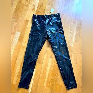 GUESS iridescent oil slick leggings NWT